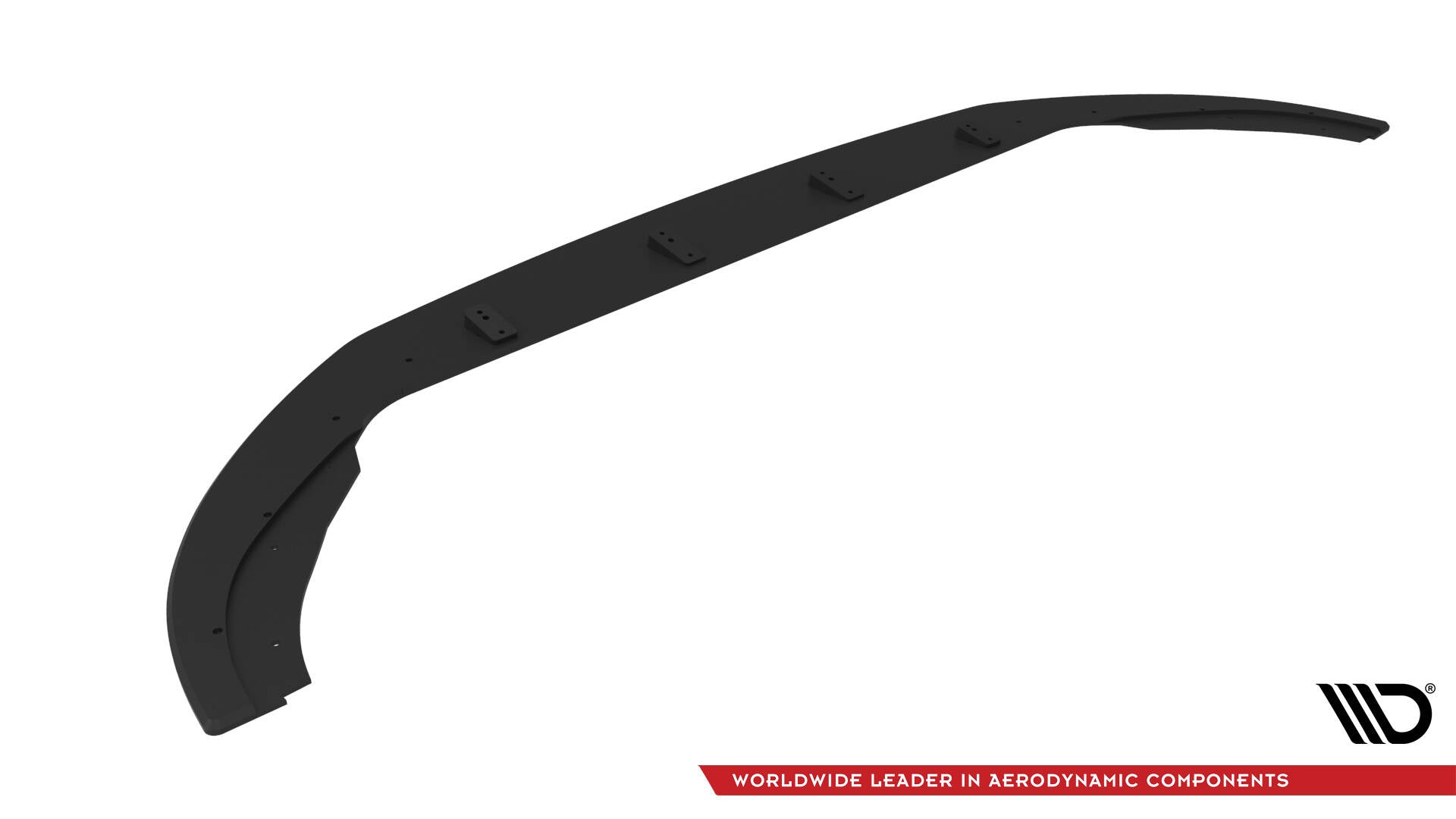 Maxton Design Street Pro Street+ Spoilerlippe Front Ansatz passend für VW Polo GTI Mk6 Facelift