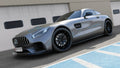 Maxton Design Street+ Seitenschweller Leisten passend für Mercedes-AMG GT / GT S C190 Facelift schwarz Hochglanz