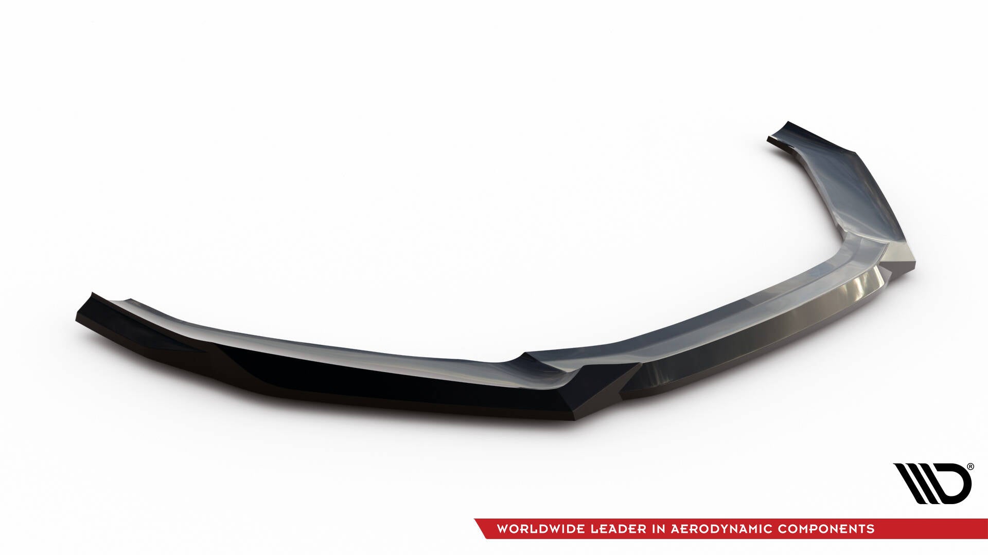 Maxton Design Street+ Spoilerlippe Front Ansatz V.1 passend für Hyundai Veloster N Mk2 schwarz Hochglanz