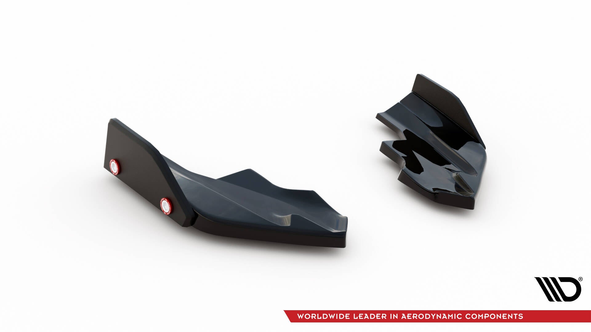 Maxton Design Heck Ansatz Flaps Diffusor V.6 + Flaps passend für VW Golf R Hatchback Mk8 Facelift