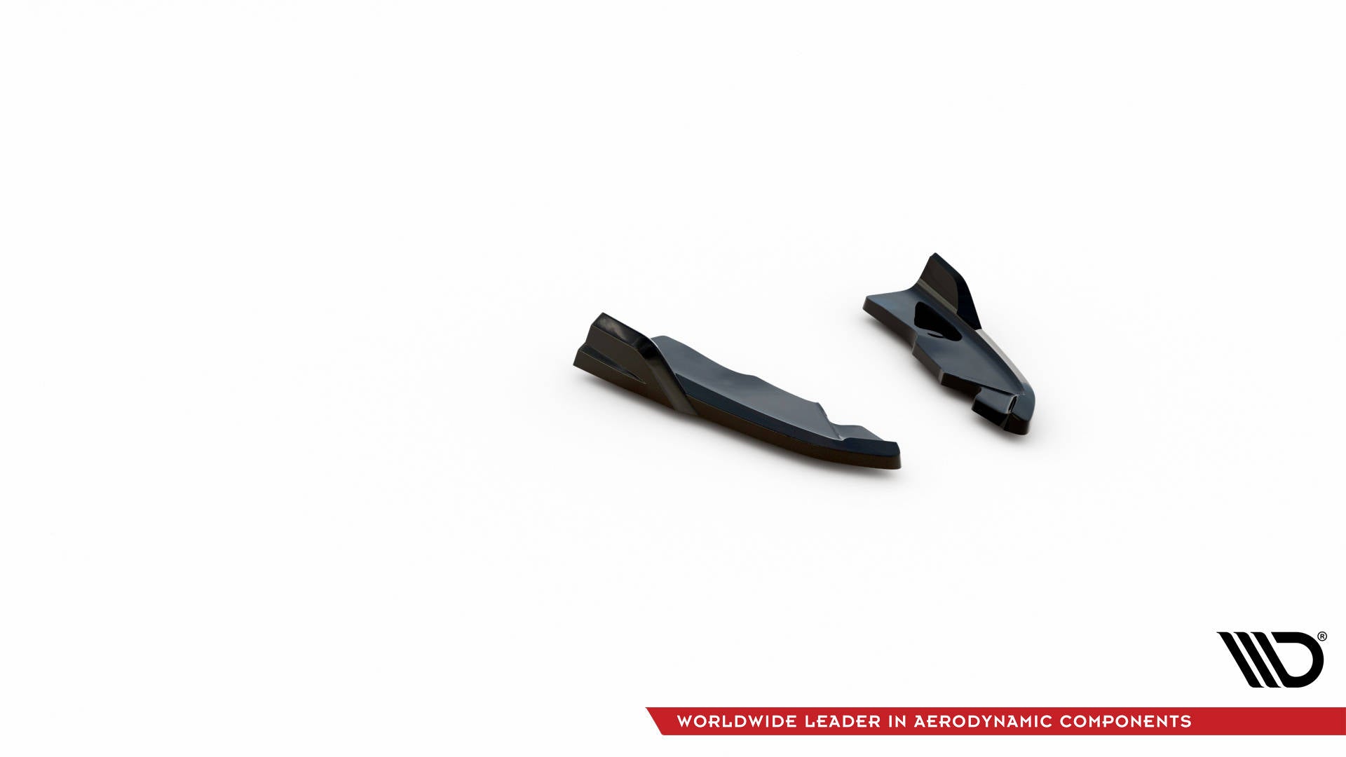 Maxton Design Heck Ansatz Flaps Diffusor passend für BMW X3 M-Paket F25 schwarz Hochglanz