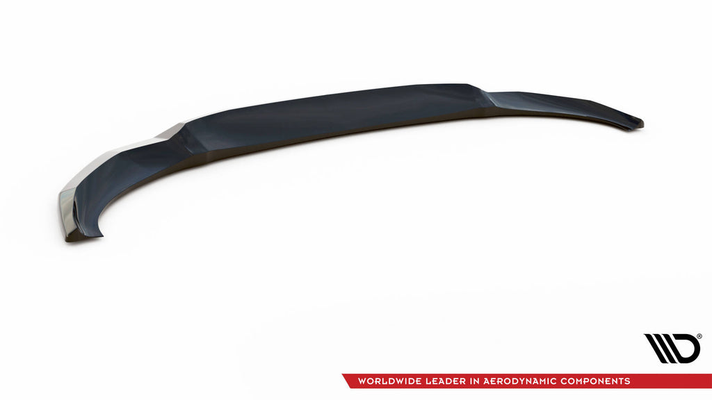 Maxton Design Street+ Spoilerlippe Front Ansatz V.1 passend für BMW X3 M40d / M40i / M-Paket G01 schwarz Hochglanz