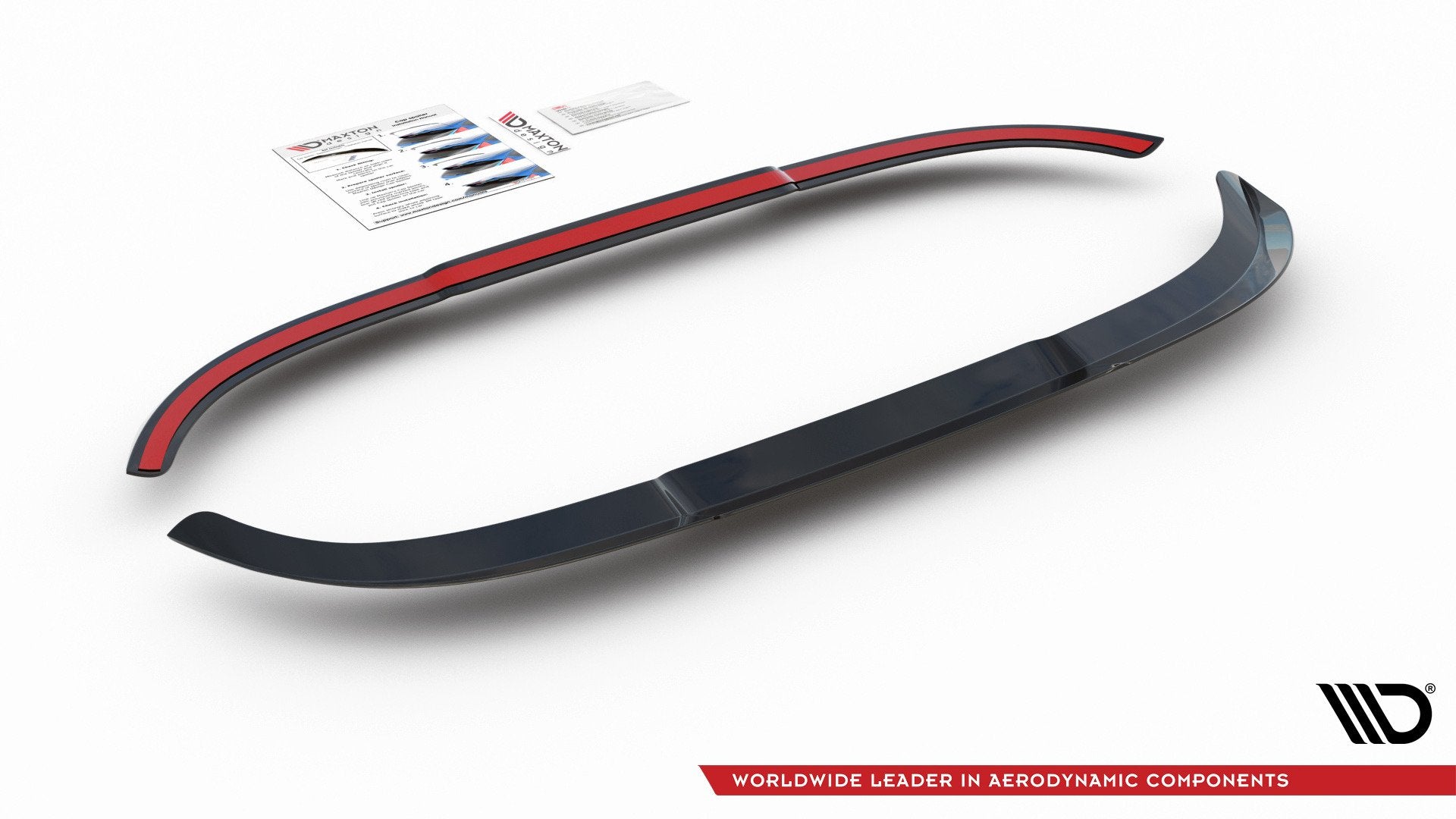 Maxton Design Spoiler CAP passend für BMW X2 F39 M-Paket schwarz Hochglanz