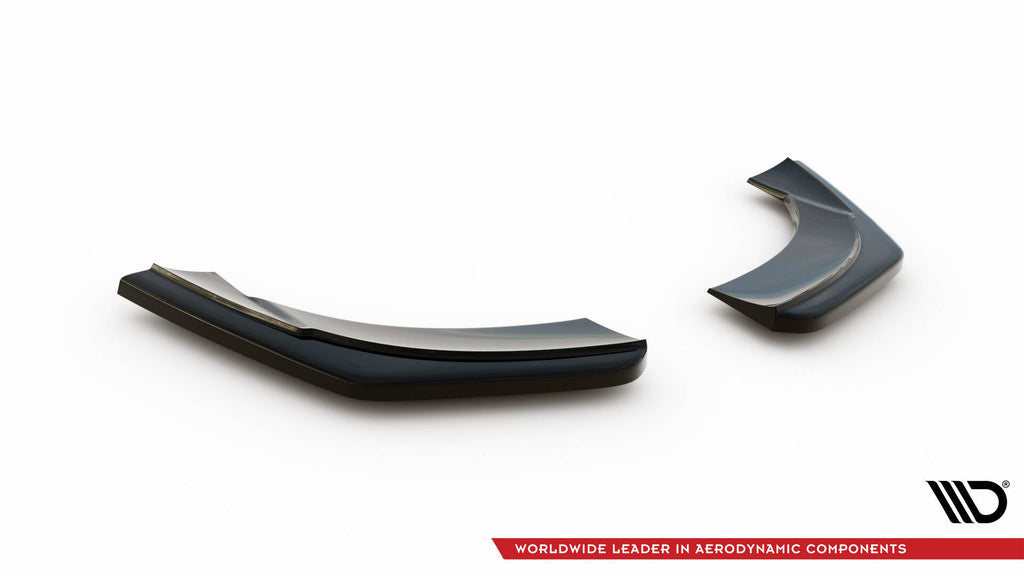 Maxton Design Heck Ansatz Flaps Diffusor passend für OPEL ASTRA J OPC / VXR schwarz Hochglanz