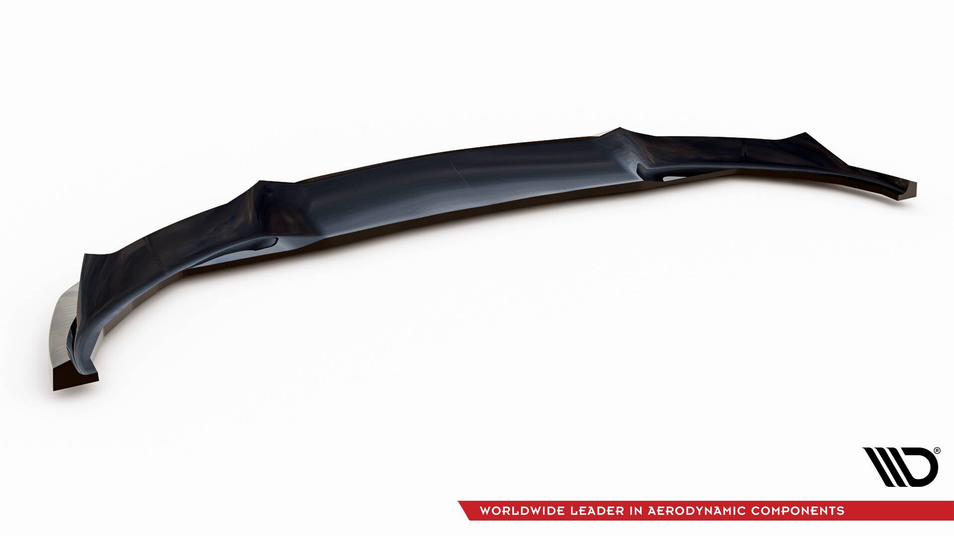 Maxton Design Street+ Spoilerlippe Front Ansatz V.2 passend für BMW iX M-Paket i20 schwarz Hochglanz