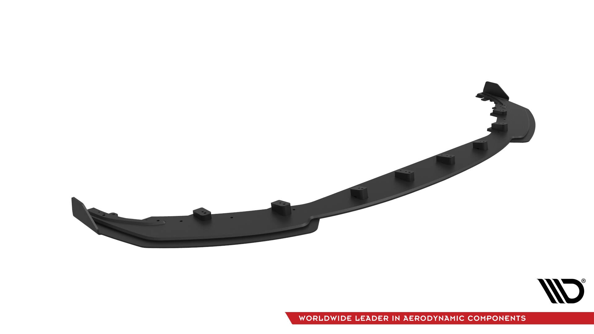 Maxton Design Street Pro Street+ Spoilerlippe Front Ansatz passend für + Flaps passend für V.1 + Flaps BMW M2 G87 schwarz Hochglanz