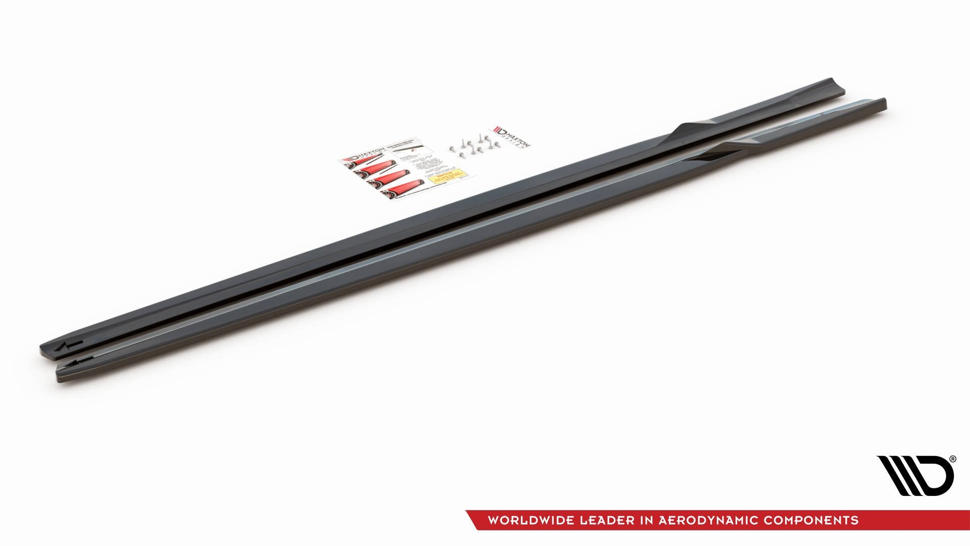 Maxton Design Seitenschweller Ansatz für V.2 für BMW M2 F87 Carbon Look