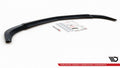 Maxton Design Street+ Spoilerlippe Front Ansatz V.3 passend für Mercedes-Benz C Coupe / Limousine / Kombi AMG-Line C204 / W204 Facelift / S204 Facelift schwarz Hochglanz