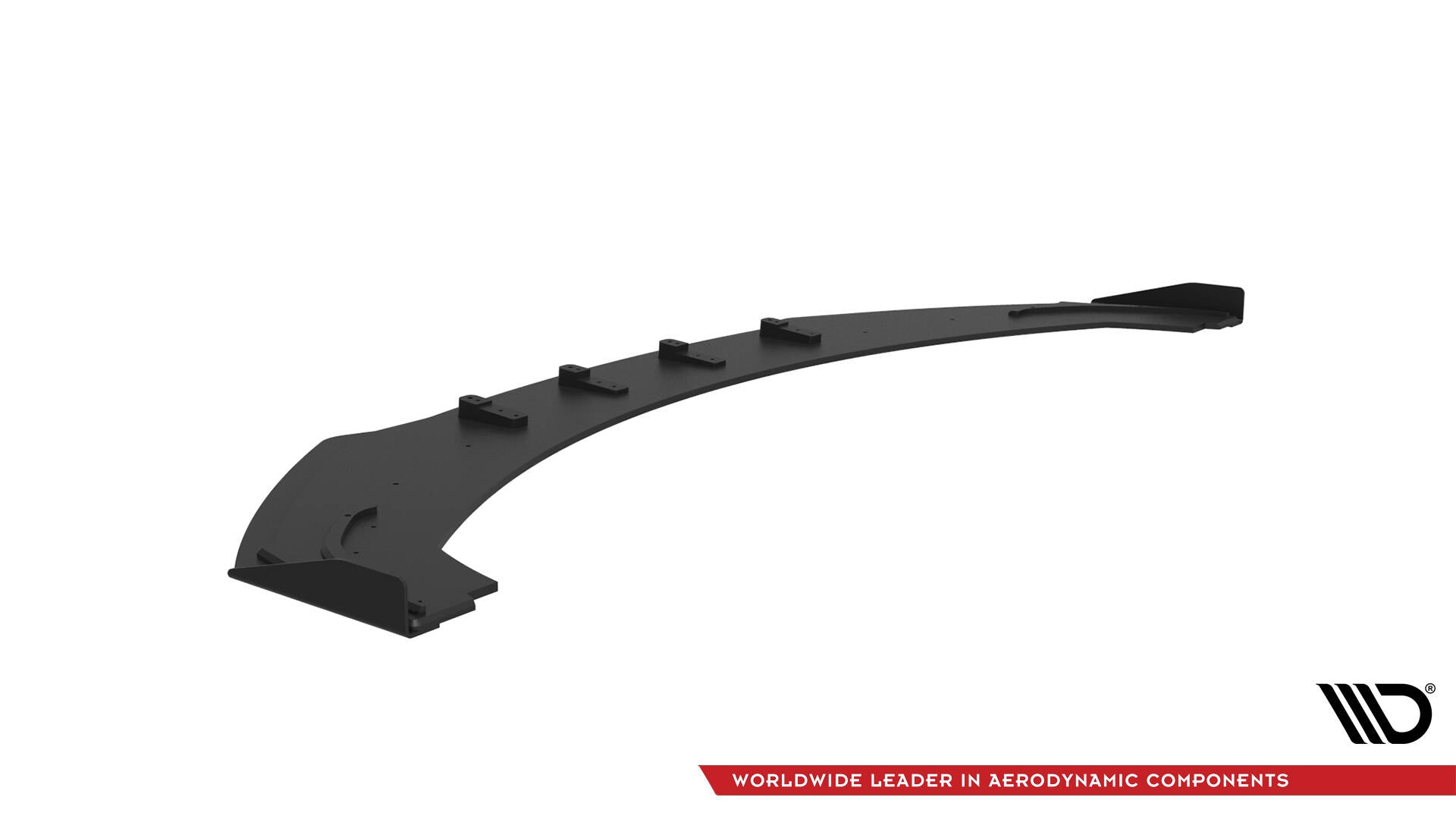 Maxton Design Street Pro Street+ Spoilerlippe Front Ansatz + Flaps passend für Audi A7 RS7 Look C7 schwarz Hochglanz