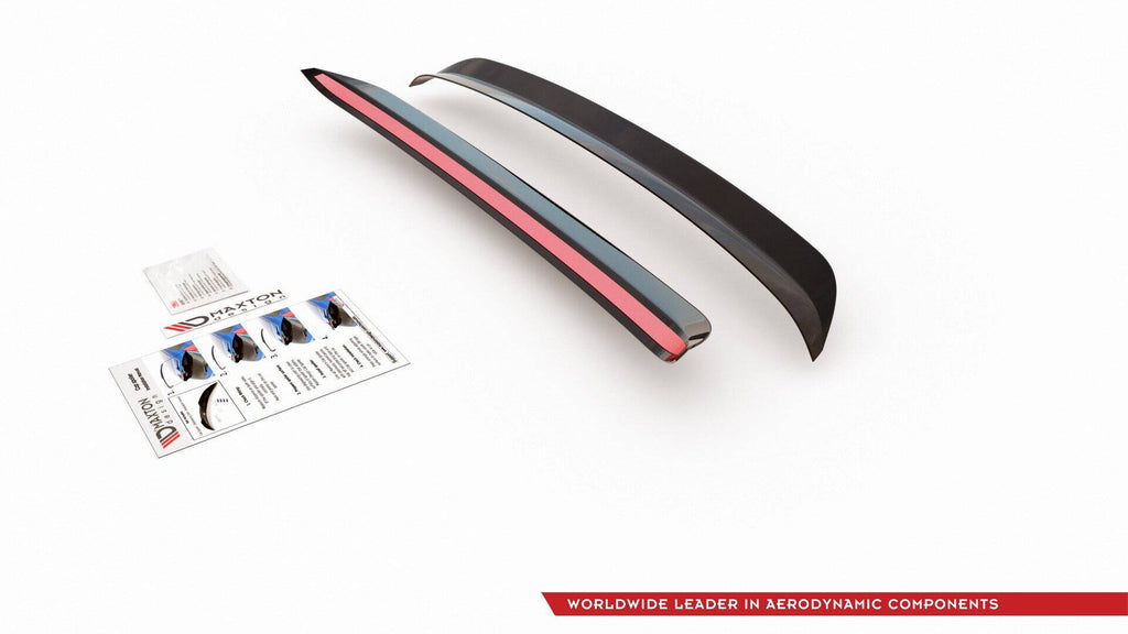 Maxton Design Spoiler CAP passend für AUDI S3 8L schwarz Hochglanz