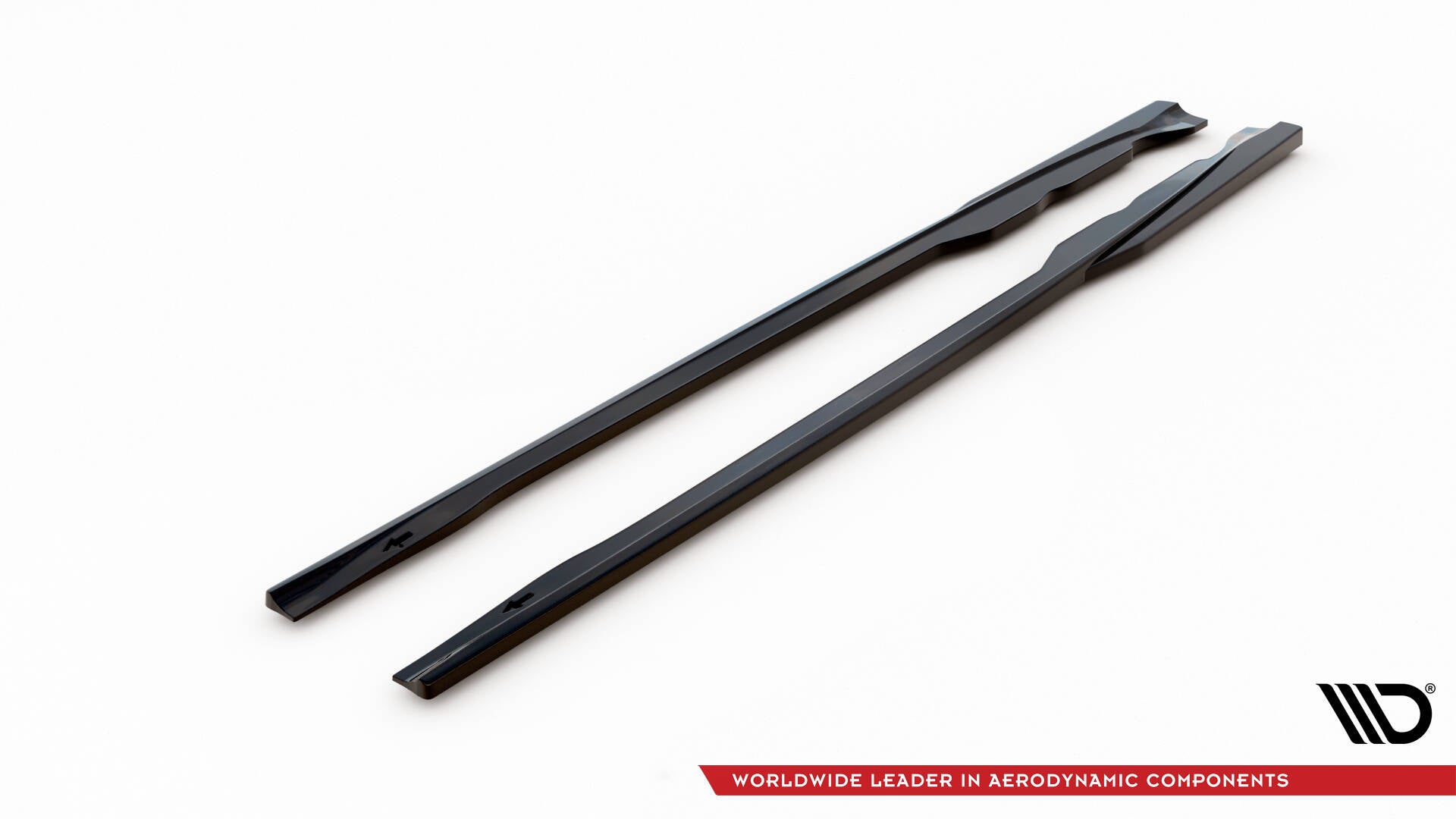 Maxton Design Street+ Seitenschweller Leisten passend für Audi TT S-Line 8S schwarz Hochglanz