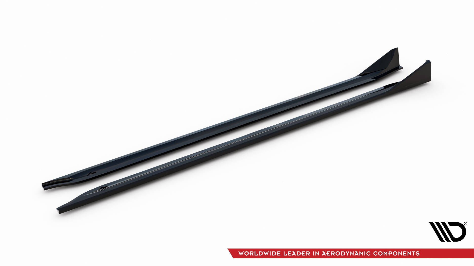 Maxton Design Street+ Seitenschweller Leisten passend für V.3 passend für BMW M3 Limousine / Touring G80 / G81 schwarz Hochglanz
