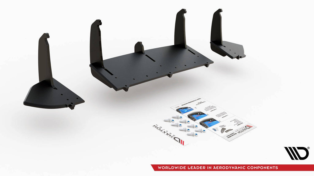 Maxton Design Street Pro Heckschürze V.1 passend für Ford Focus RS Mk3