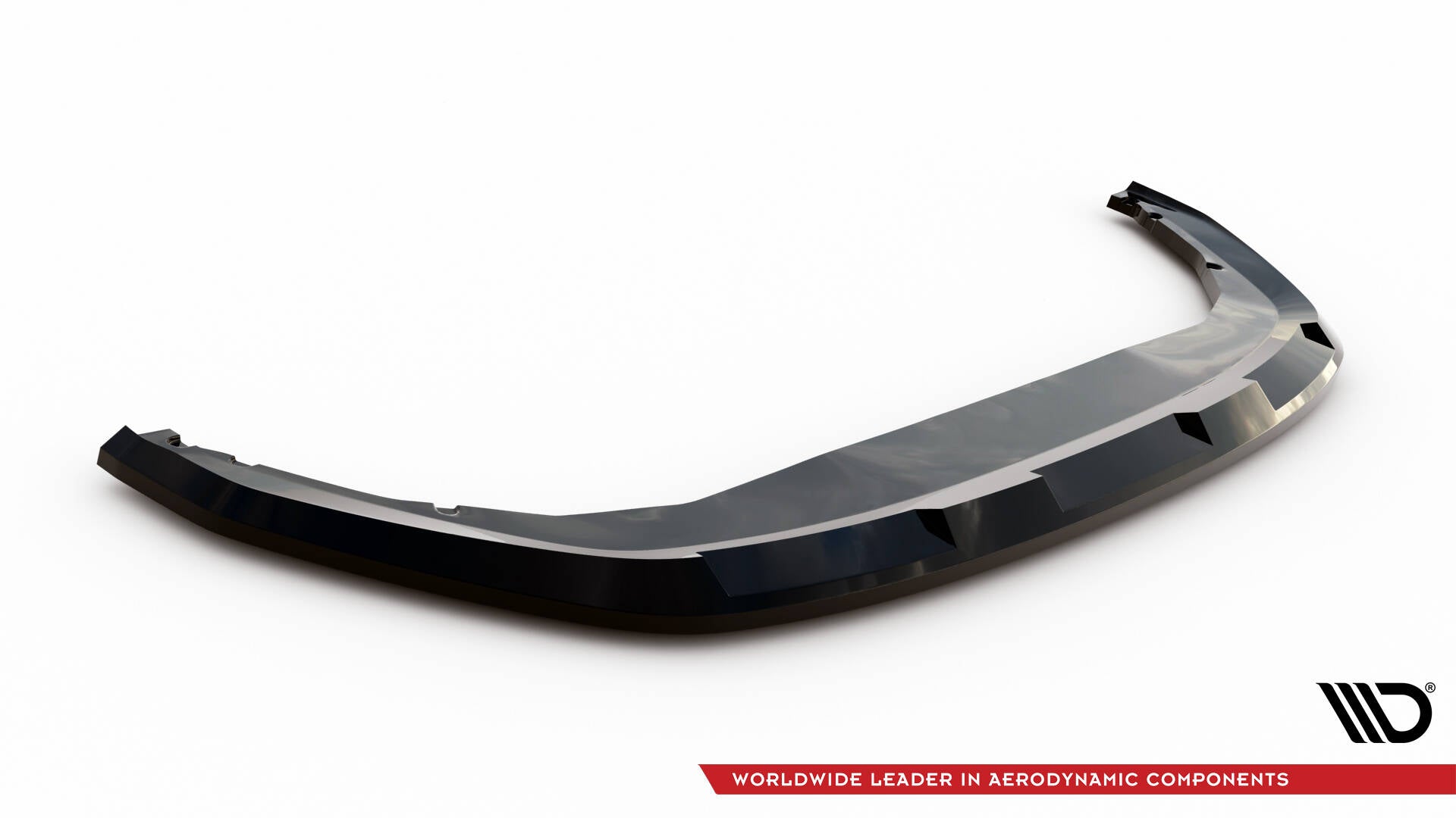 Maxton Design Street+ Spoilerlippe Front Ansatz passend für Renault Austral Iconic / Iconic Esprit Alpine Mk1 schwarz Hochglanz