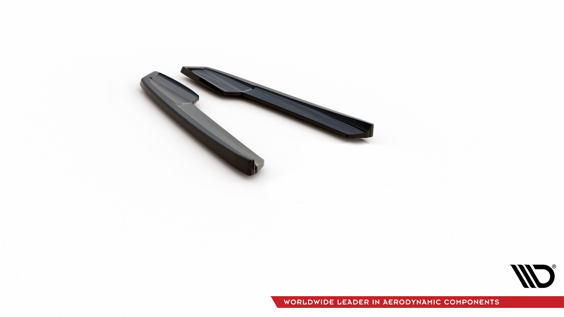 Maxton Design Heck Ansatz Flaps Diffusor V.1 passend für Audi RS6 C8 / C8 Facelift schwarz Hochglanz