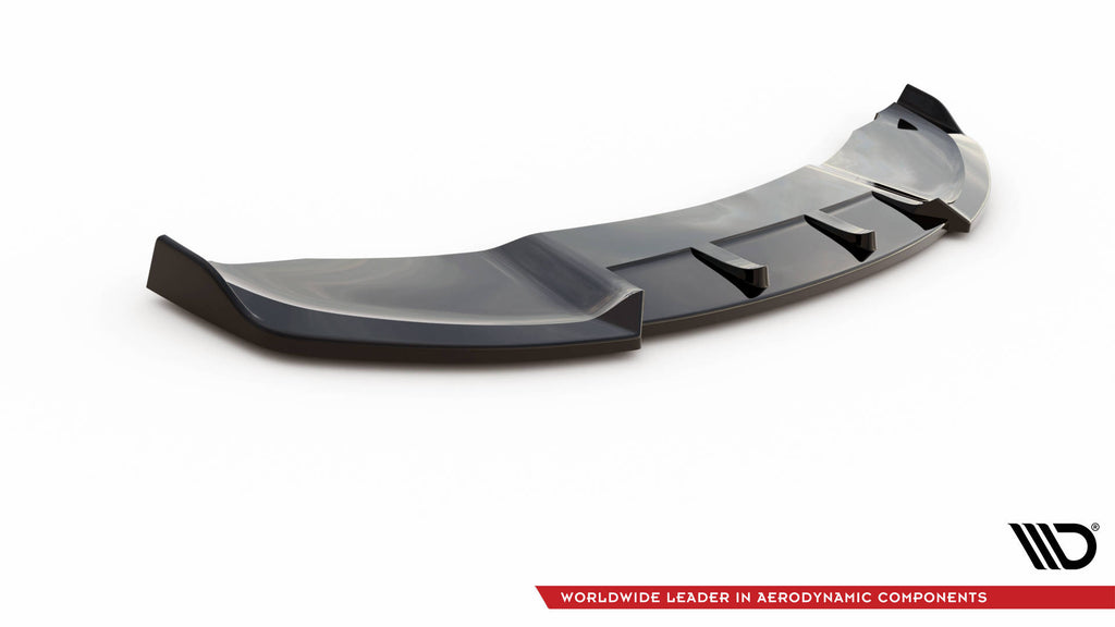 Maxton Design Street+ Spoilerlippe Front Ansatz V.3 passend für Mini Cooper John Cooper Works R56 schwarz Hochglanz