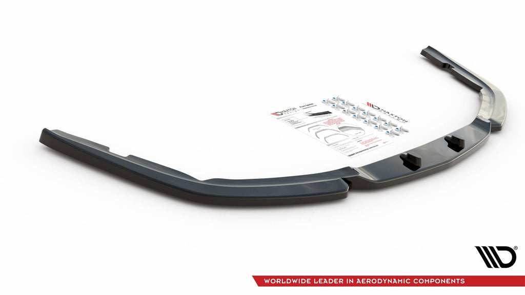 Maxton Design Front Ansatz V.3 für Honda Accord Mk7 Type-S schwarz matt
