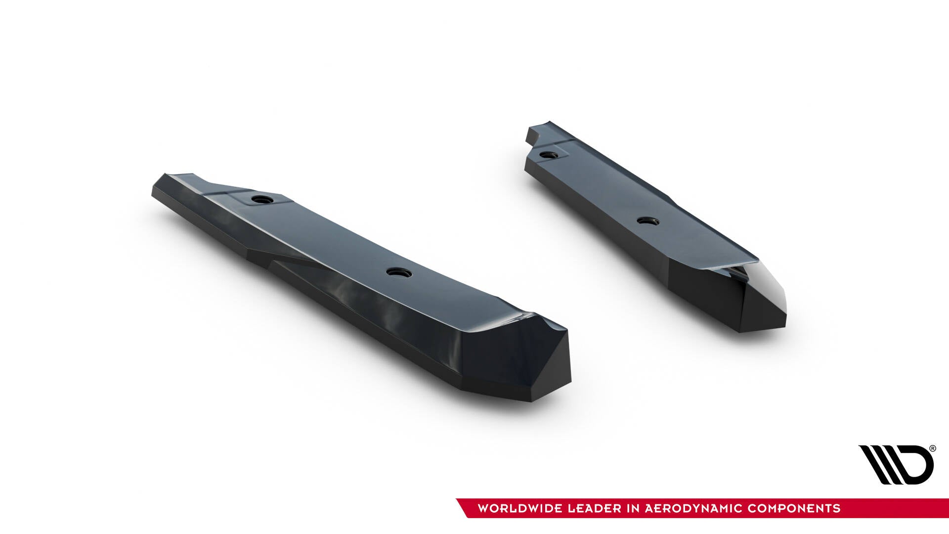 Maxton Design Heck Ansatz Flaps Diffusor passend für Hyundai Elantra N Mk7 schwarz Hochglanz