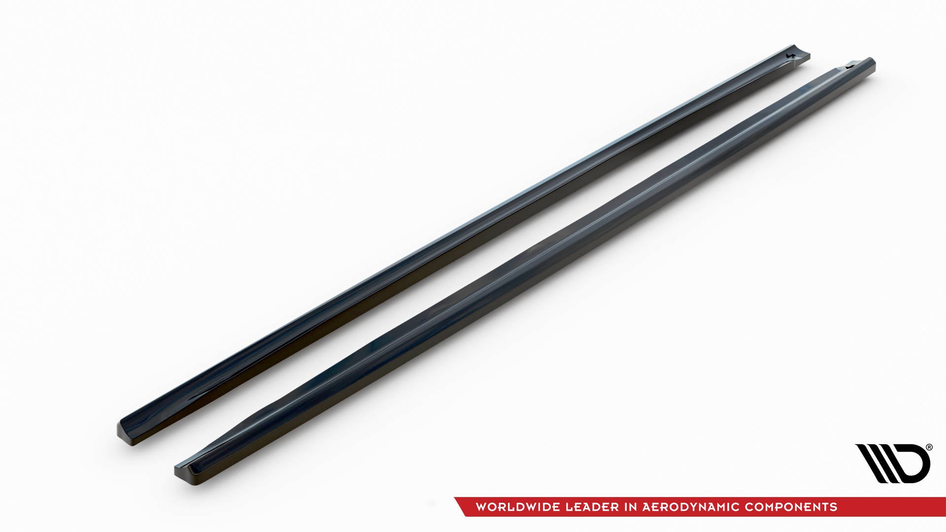 Maxton Design Street+ Seitenschweller Leisten V.2 passend für Audi RS6 Avant C6 schwarz Hochglanz