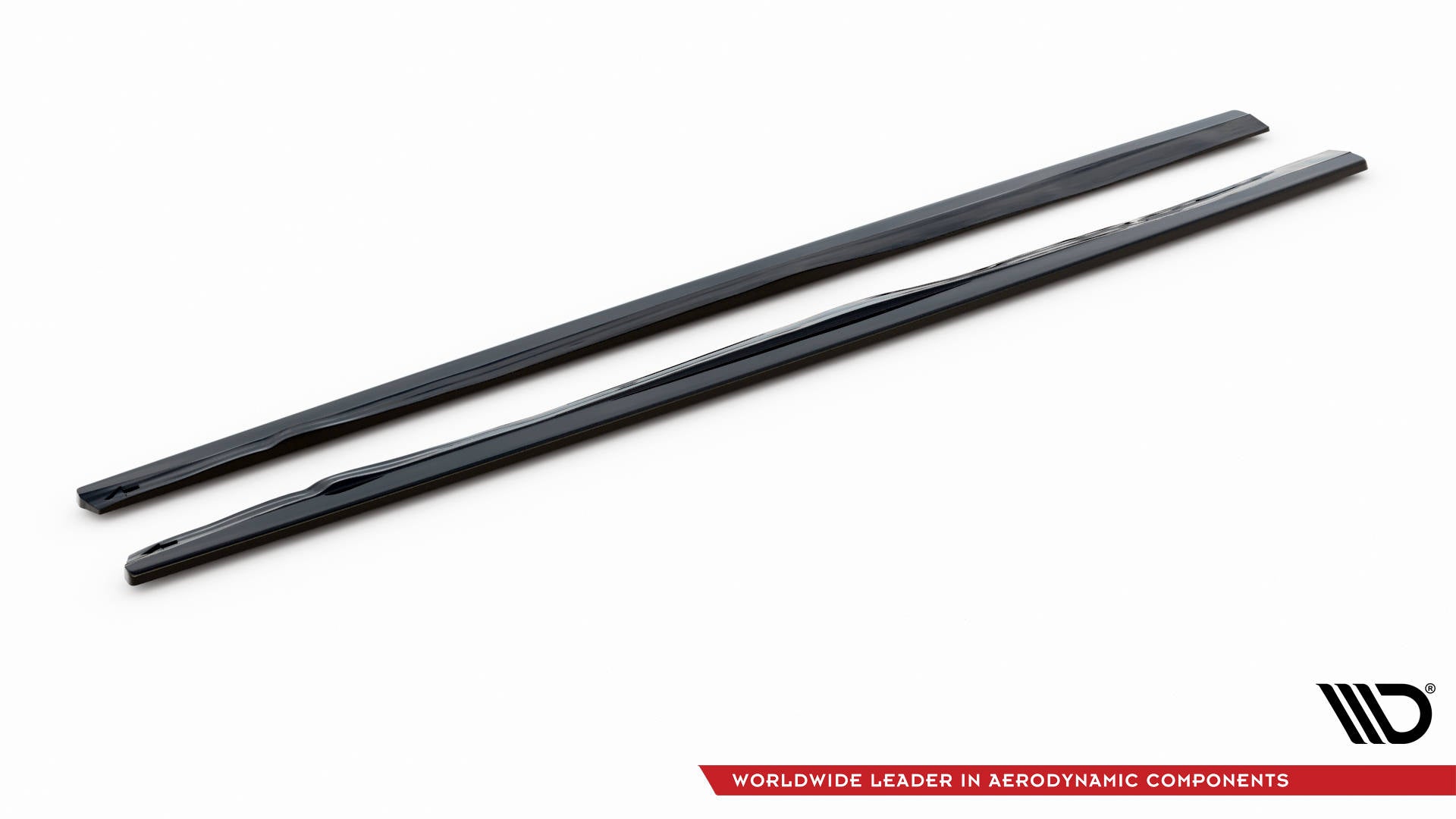 Maxton Design Street+ Seitenschweller Leisten passend für Volvo C70 Mk1 schwarz Hochglanz