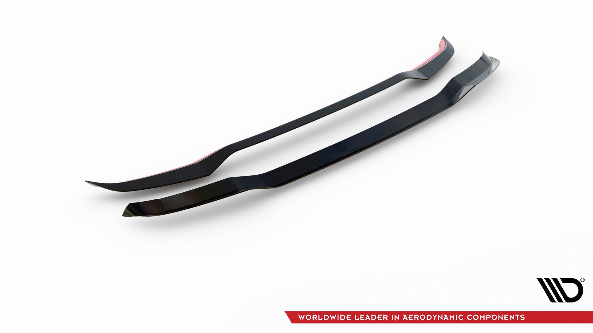 Maxton Design Spoiler CAP passend für BMW X3 G01 schwarz Hochglanz
