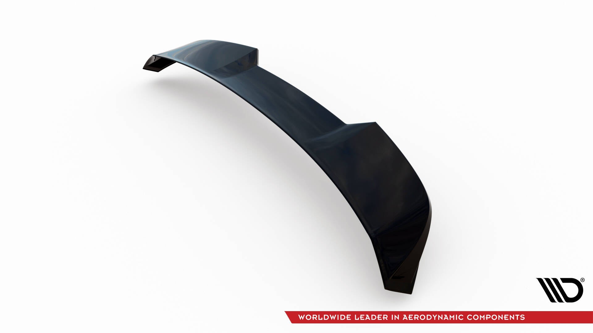 Maxton Design Höher Spoiler CAP 3D passend für Bentley Bentayga Mk1 schwarz Hochglanz