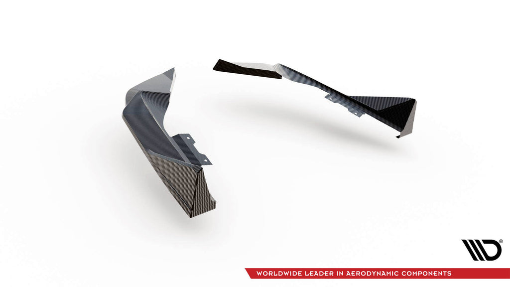 Maxton Design Prepreg Carbon Fiber Heck Ansatz Flaps Diffusor passend für BMW M2 G87