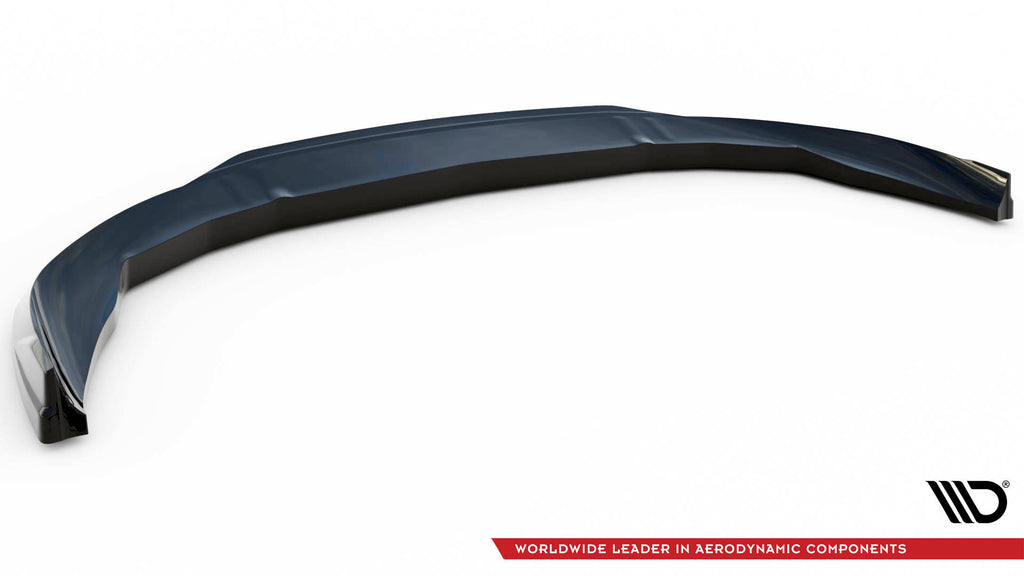 Maxton Design Street+ Spoilerlippe Front Ansatz V.3 passend für Audi e-Tron GT / RS GT Mk1 schwarz Hochglanz