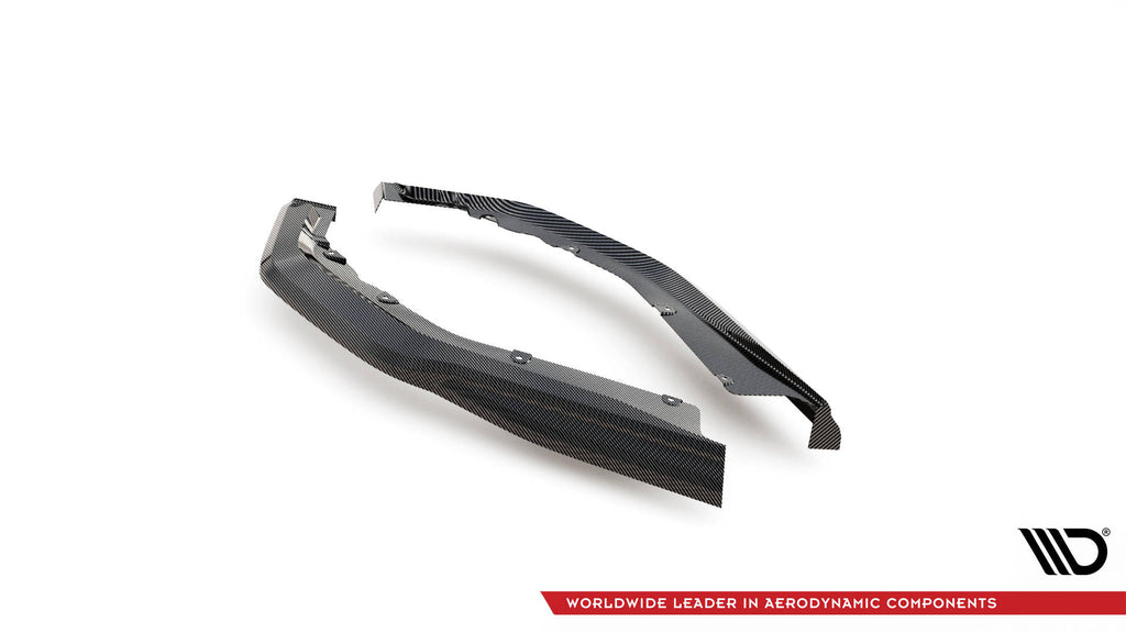 Maxton Design Prepreg Carbon Fiber Heck Ansatz Flaps Diffusor passend für BMW M4 G82 / G82 Facelift