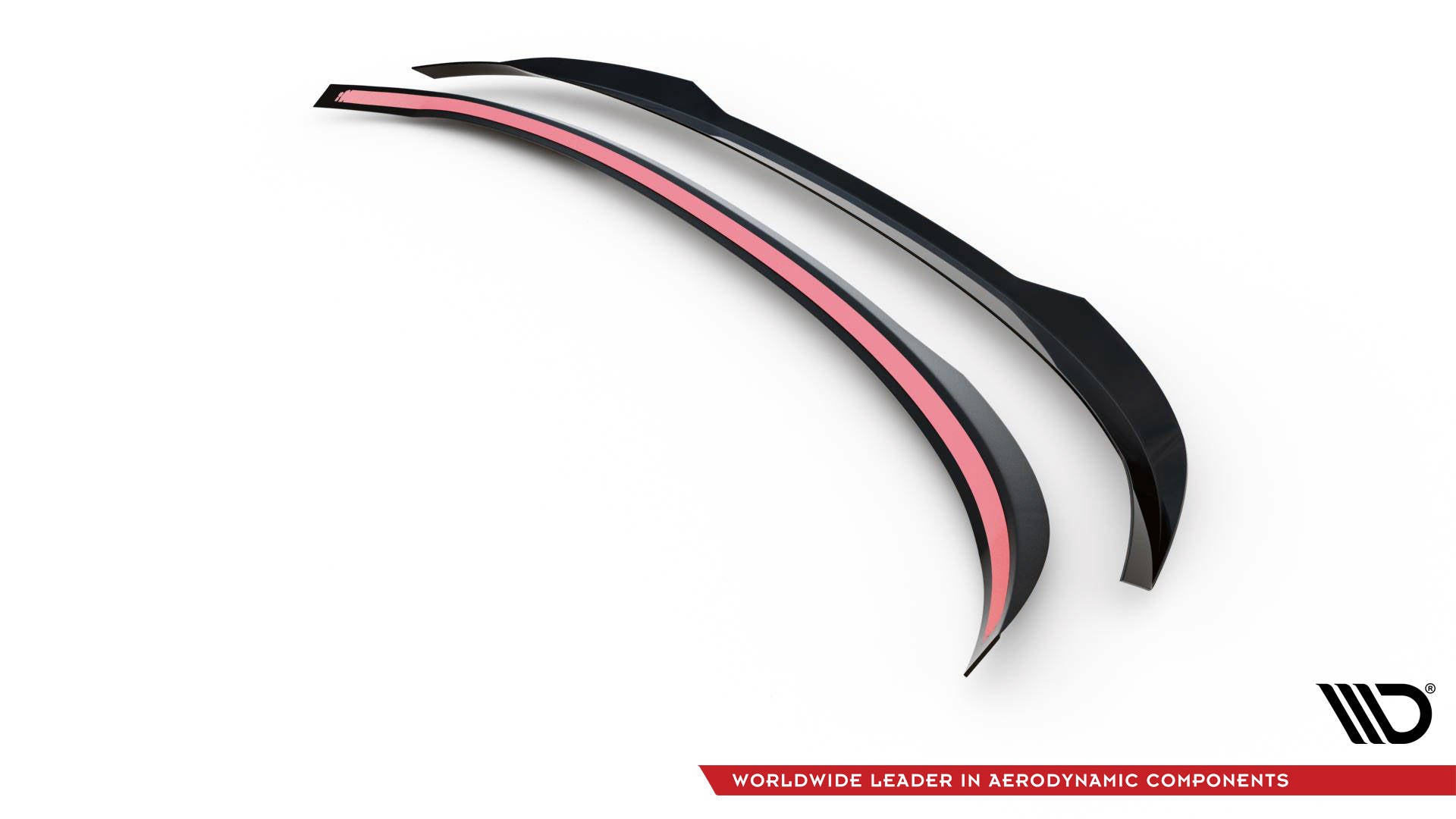 Maxton Design Niedriger Spoiler CAP passend für Honda Civic Type-R Mk 11 schwarz Hochglanz
