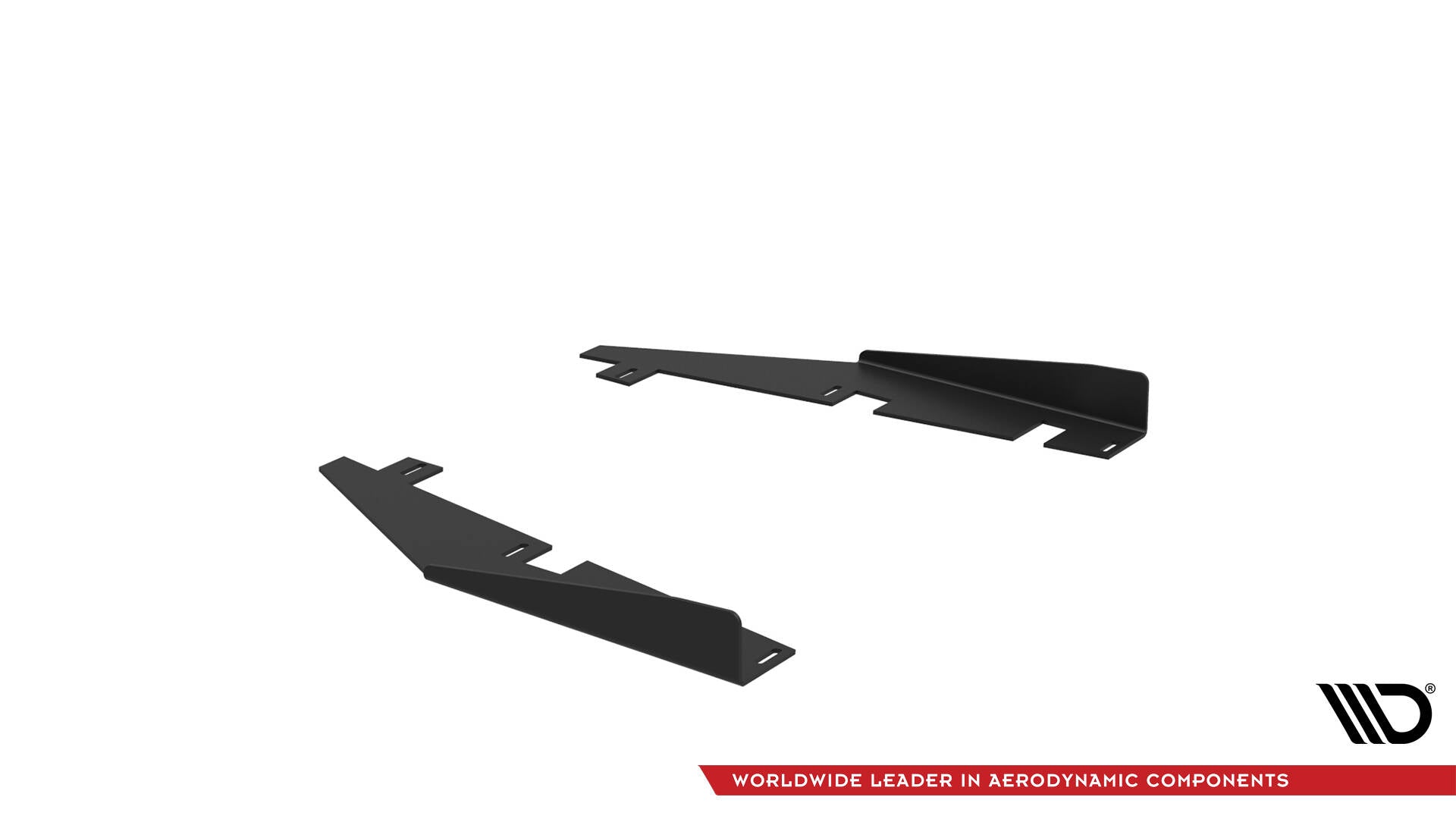 Maxton Design Hintere Seiten Flaps passend für Kia Stinger GT-Line Mk1 schwarz Hochglanz