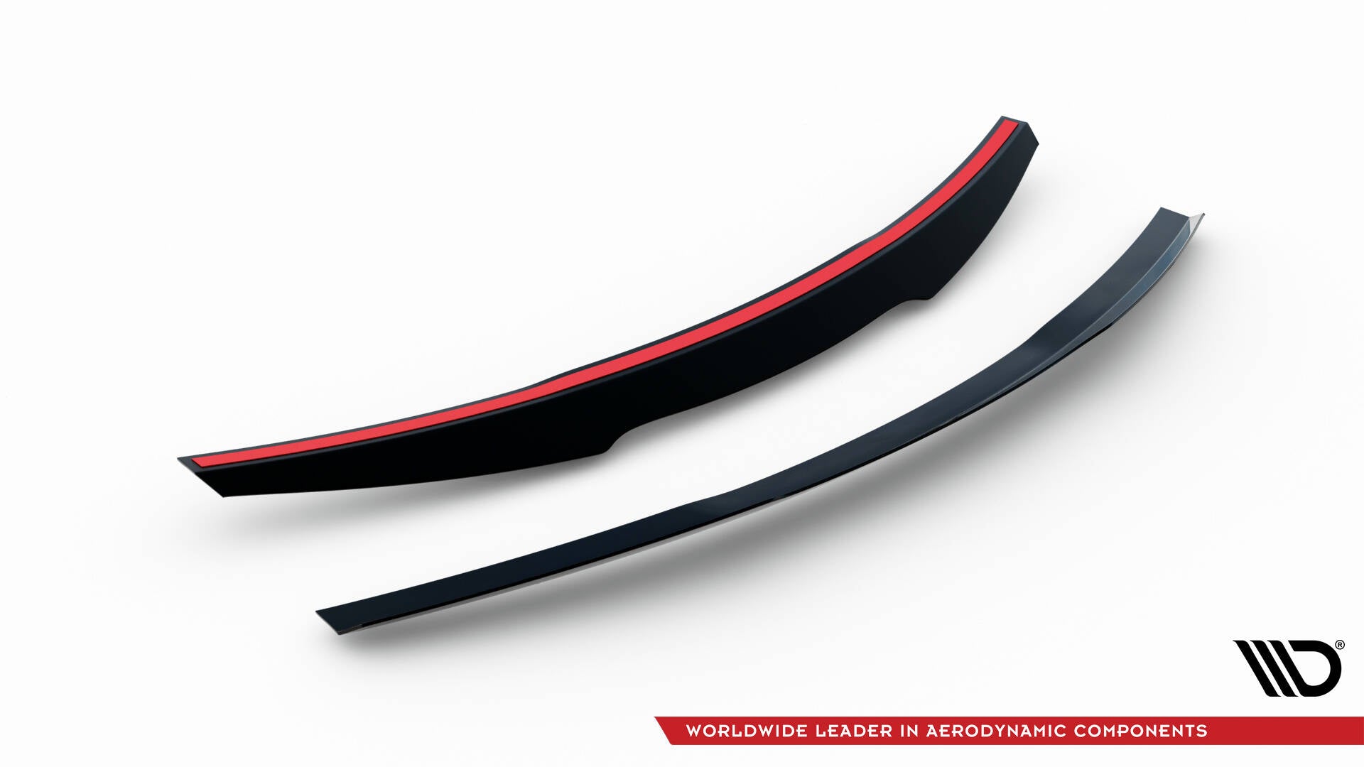 Maxton Design Spoiler CAP passend für Mercedes A W176 AMG Facelift schwarz Hochglanz