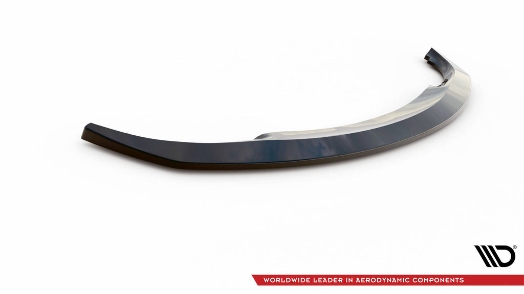 Maxton Design Street+ Spoilerlippe Front Ansatz V.2 passend für BMW 3er Coupe E46 schwarz Hochglanz