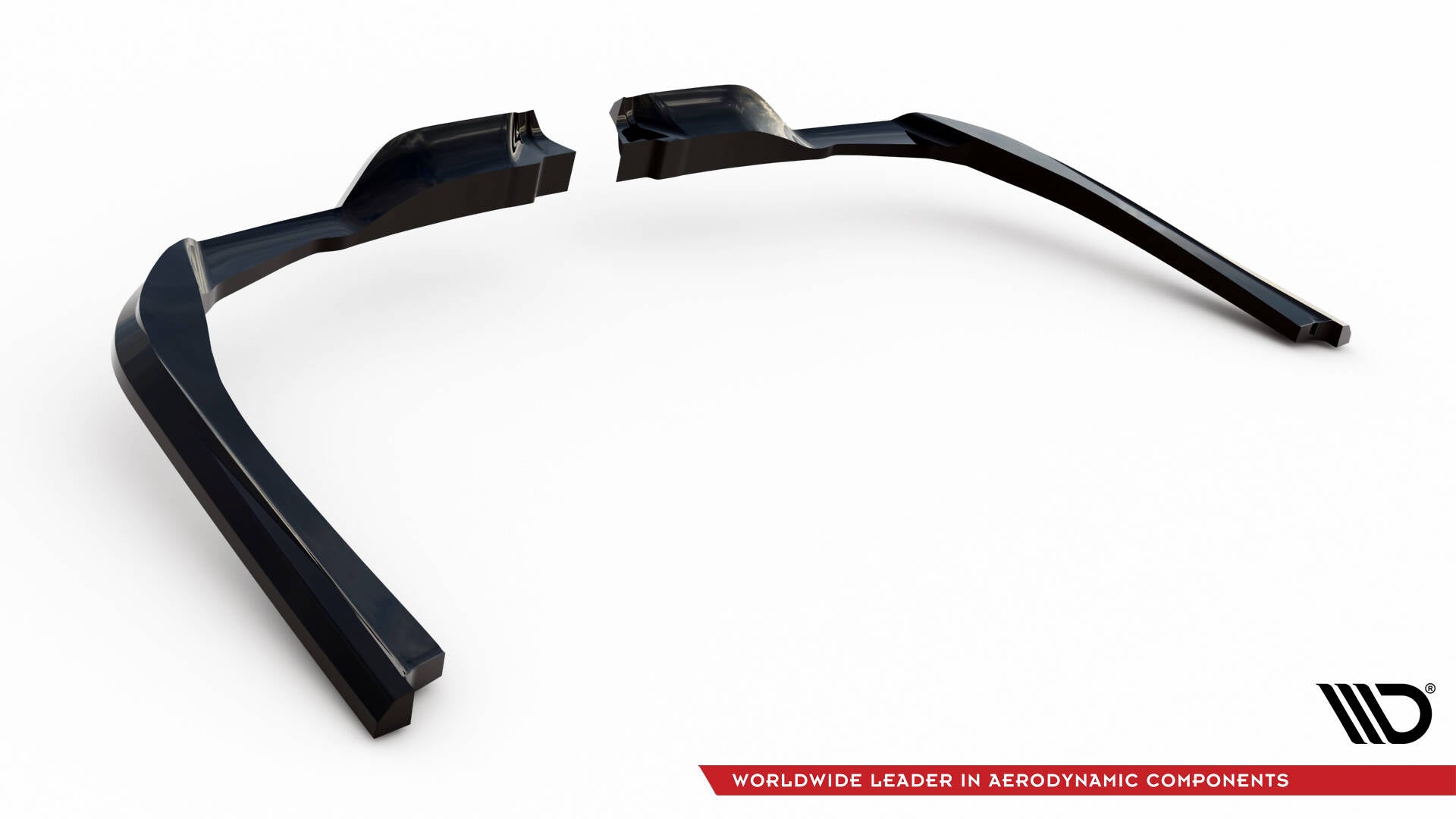 Maxton Design Street+ Mittlerer Diffusor RACE passend für BMW M760e G70 schwarz Hochglanz