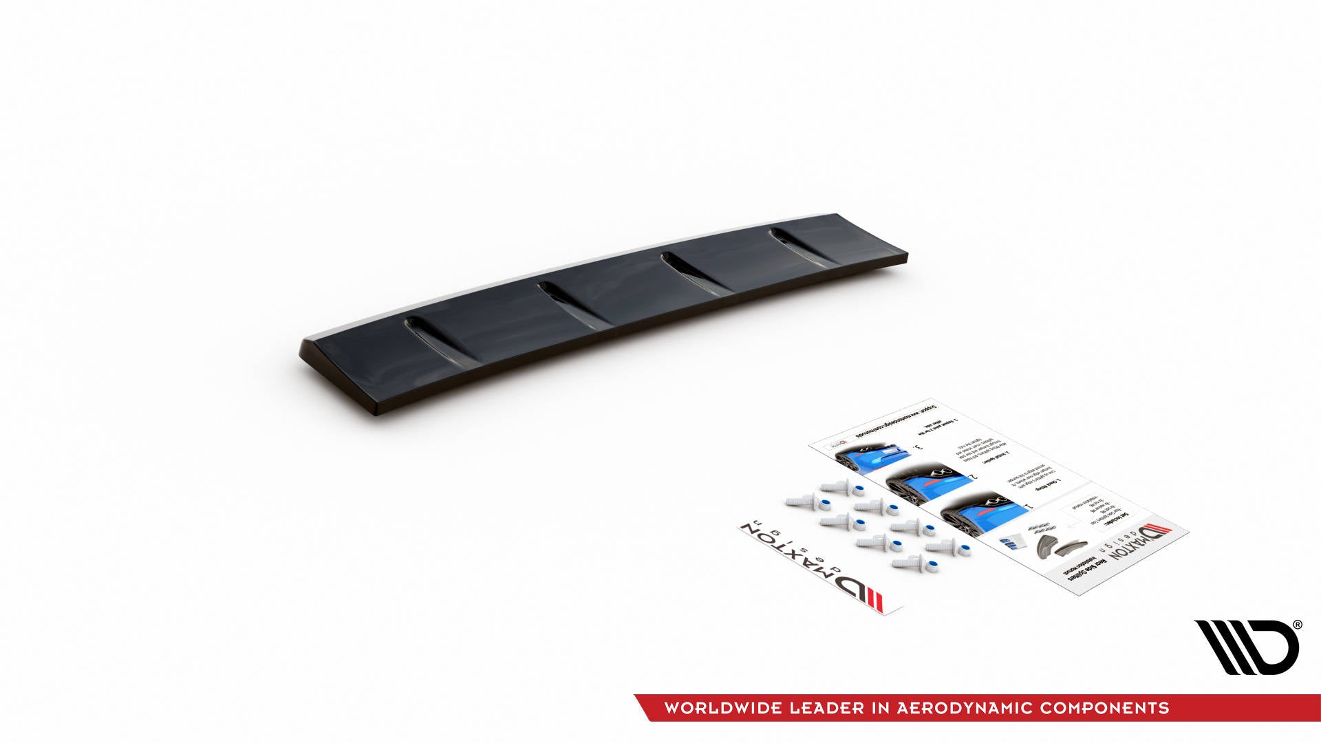Maxton Design Heckansatz Hyundai I30 N Hatchback Mk3 Facelift schwarz Hochglanz für Hyundai I30 N MK3 Facelift