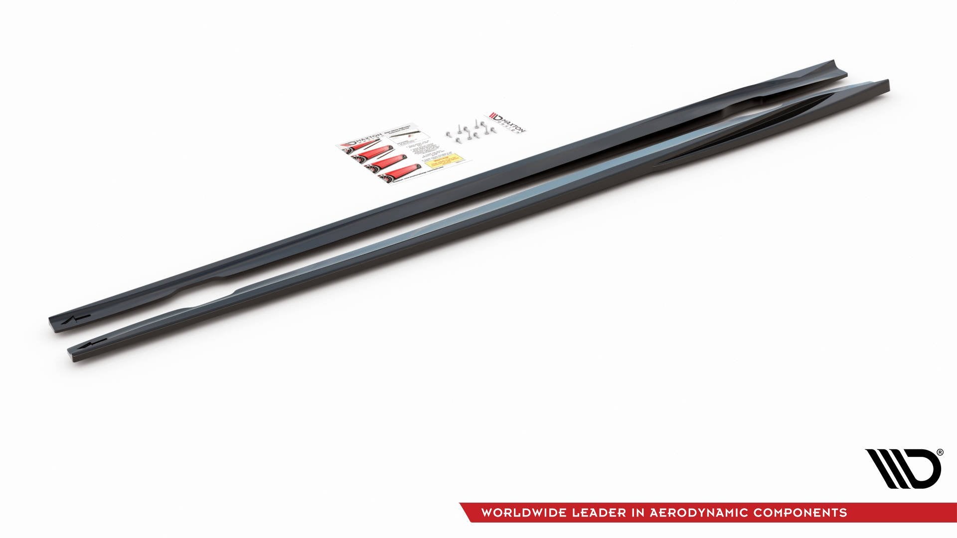 Maxton Design Street+ Seitenschweller Leisten passend für Opel Insignia Mk. 1 OPC schwarz Hochglanz