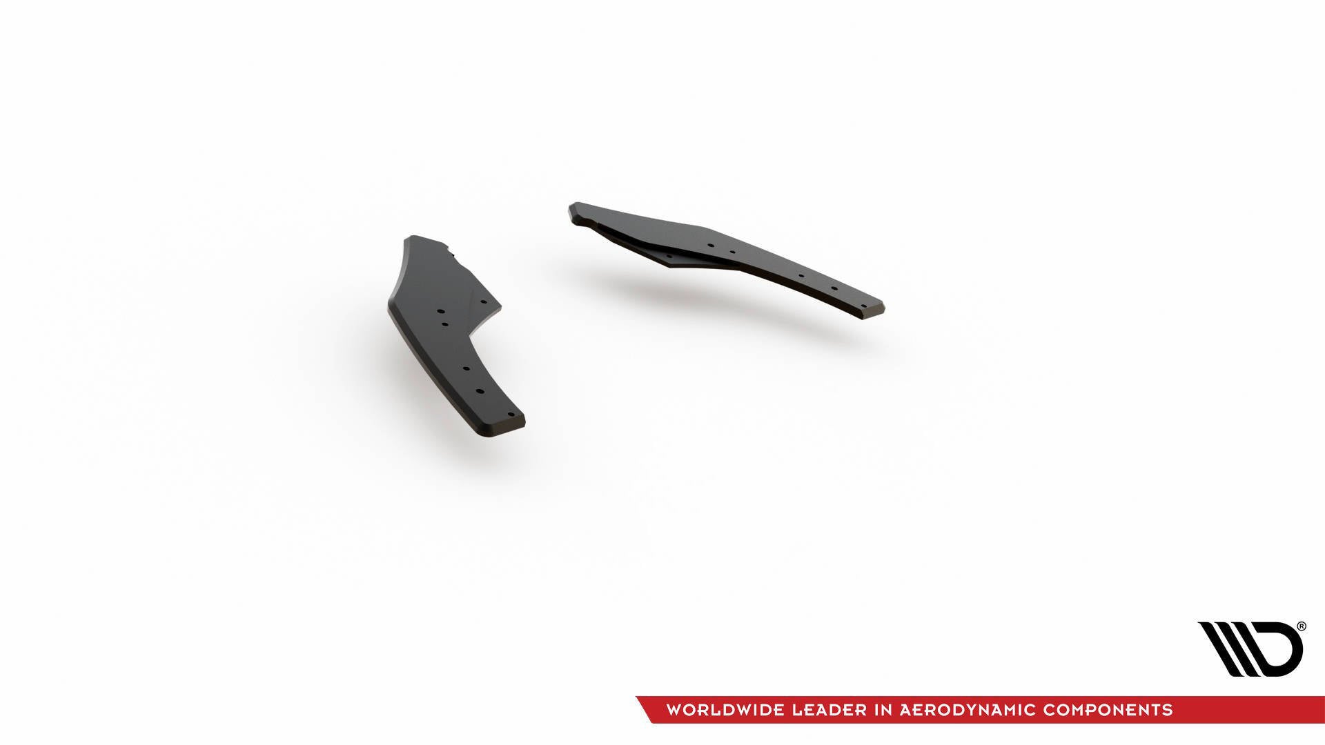 Maxton Design Street Pro Heck Ansatz Flaps Diffusor passend für VW Golf GTI Clubsport Mk8 Facelift