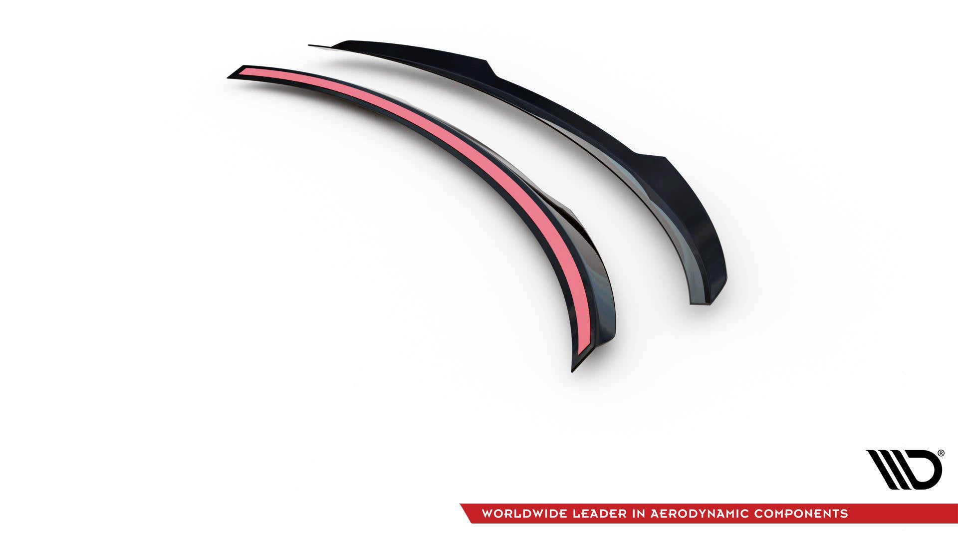 Maxton Design Spoiler CAP V.1 passend für Mercedes-Benz CLA Coupe C118 schwarz Hochglanz