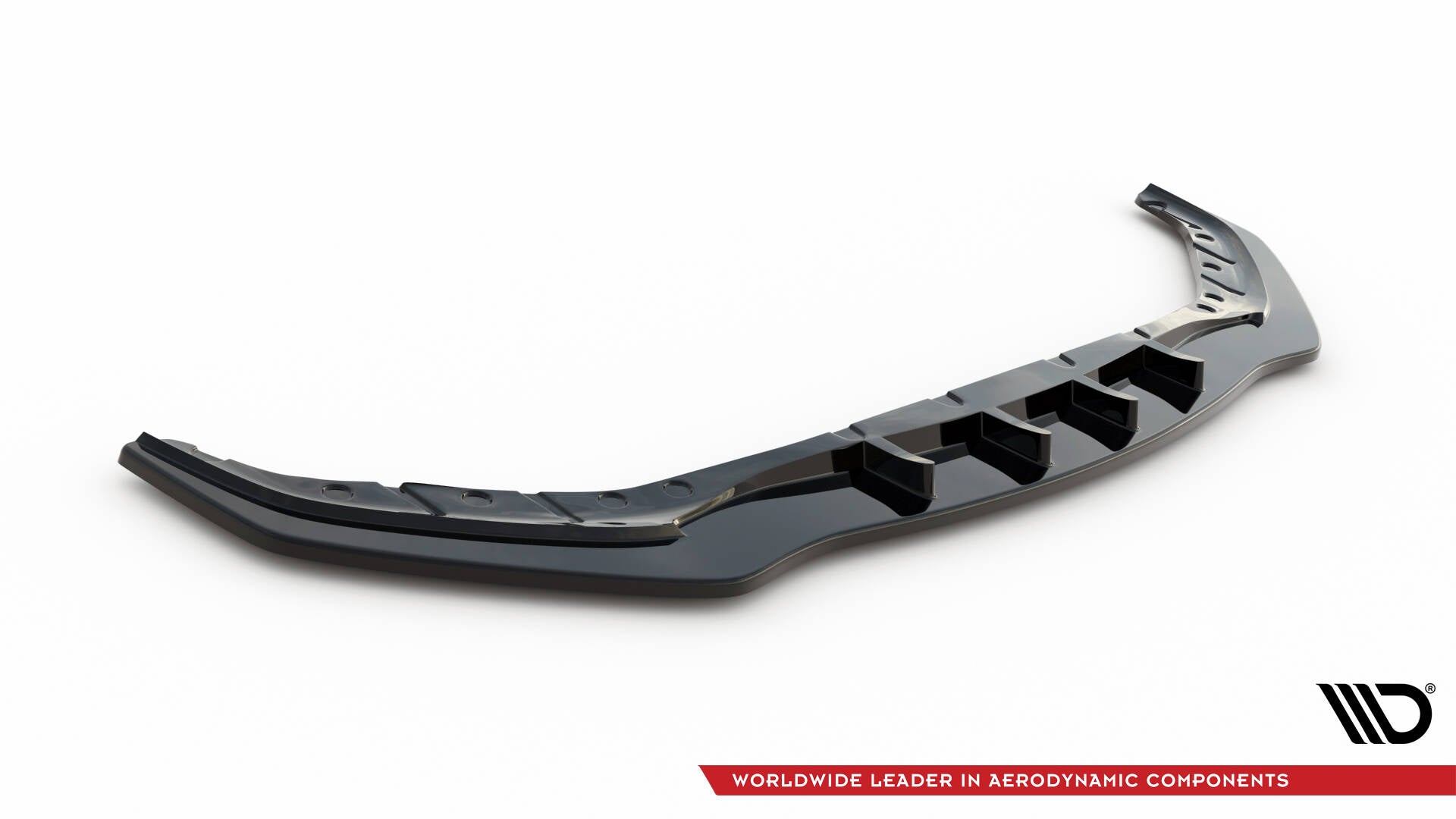 Maxton Design Street+ Spoilerlippe Front Ansatz V.1 passend für BMW 5er M-Paket / M550d / M550i G30/ G31 M-Paket schwarz Hochglanz