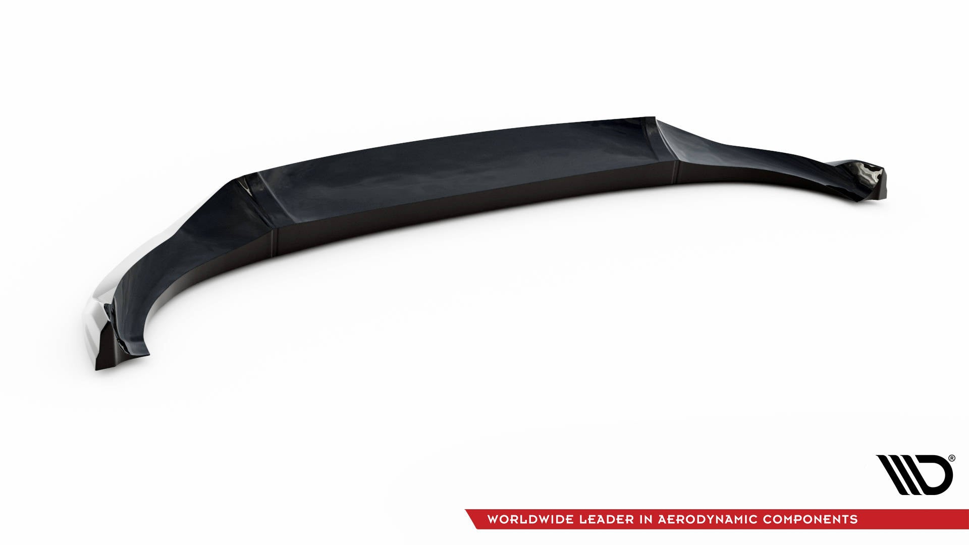 Maxton Design Street+ Spoilerlippe Front Ansatz V.2 passend für BMW X4 M-Paket G02 schwarz Hochglanz
