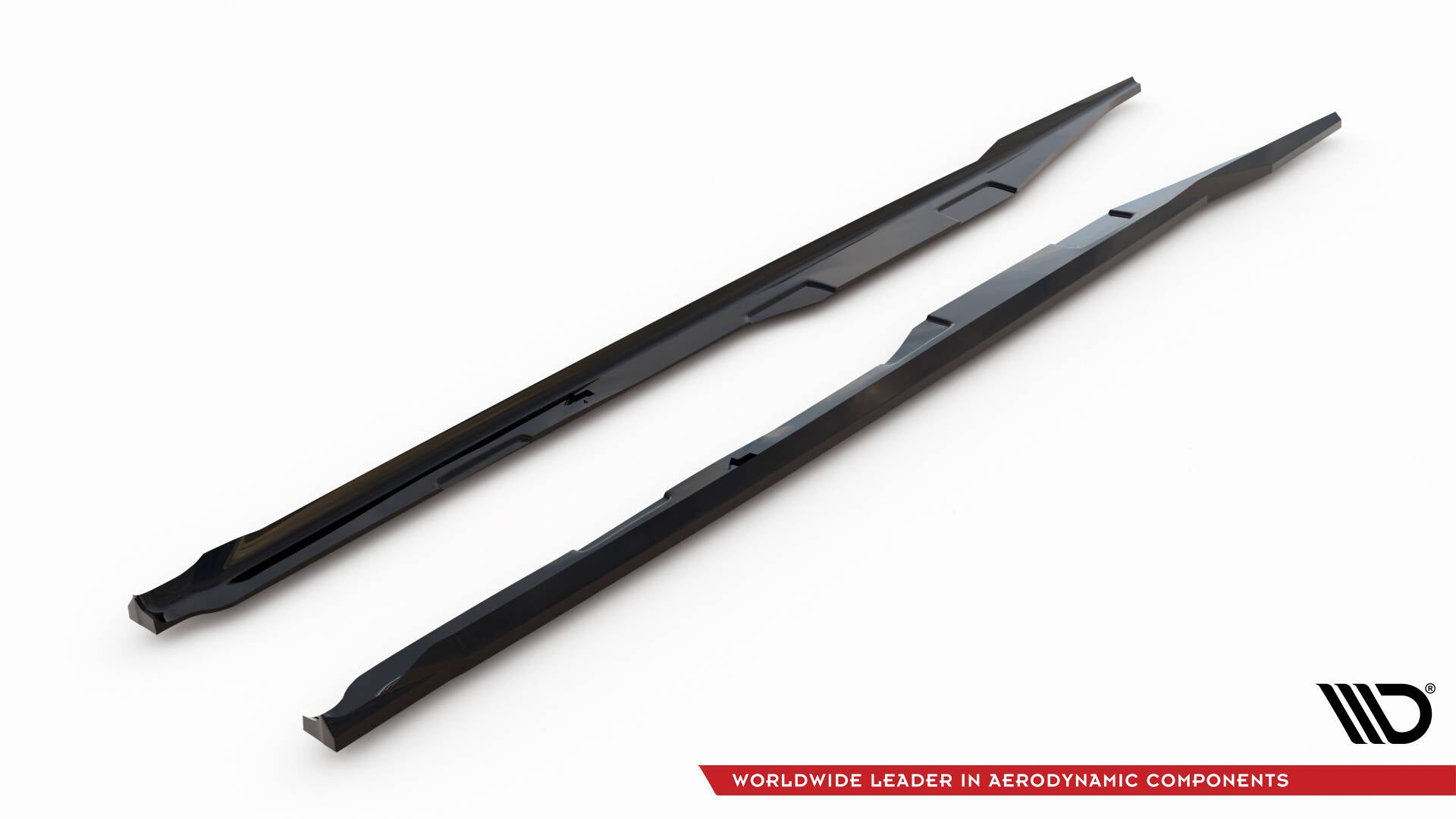 Maxton Design Street+ Seitenschweller Leisten passend für Honda Civic SI Mk10 schwarz Hochglanz