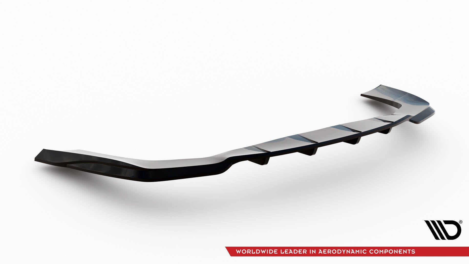 Maxton Design Street+ Mittlerer Diffusor RACE passend für V.1 Mercedes-AMG GT 63 / 55 / 63 S E Performance C192 schwarz Hochglanz