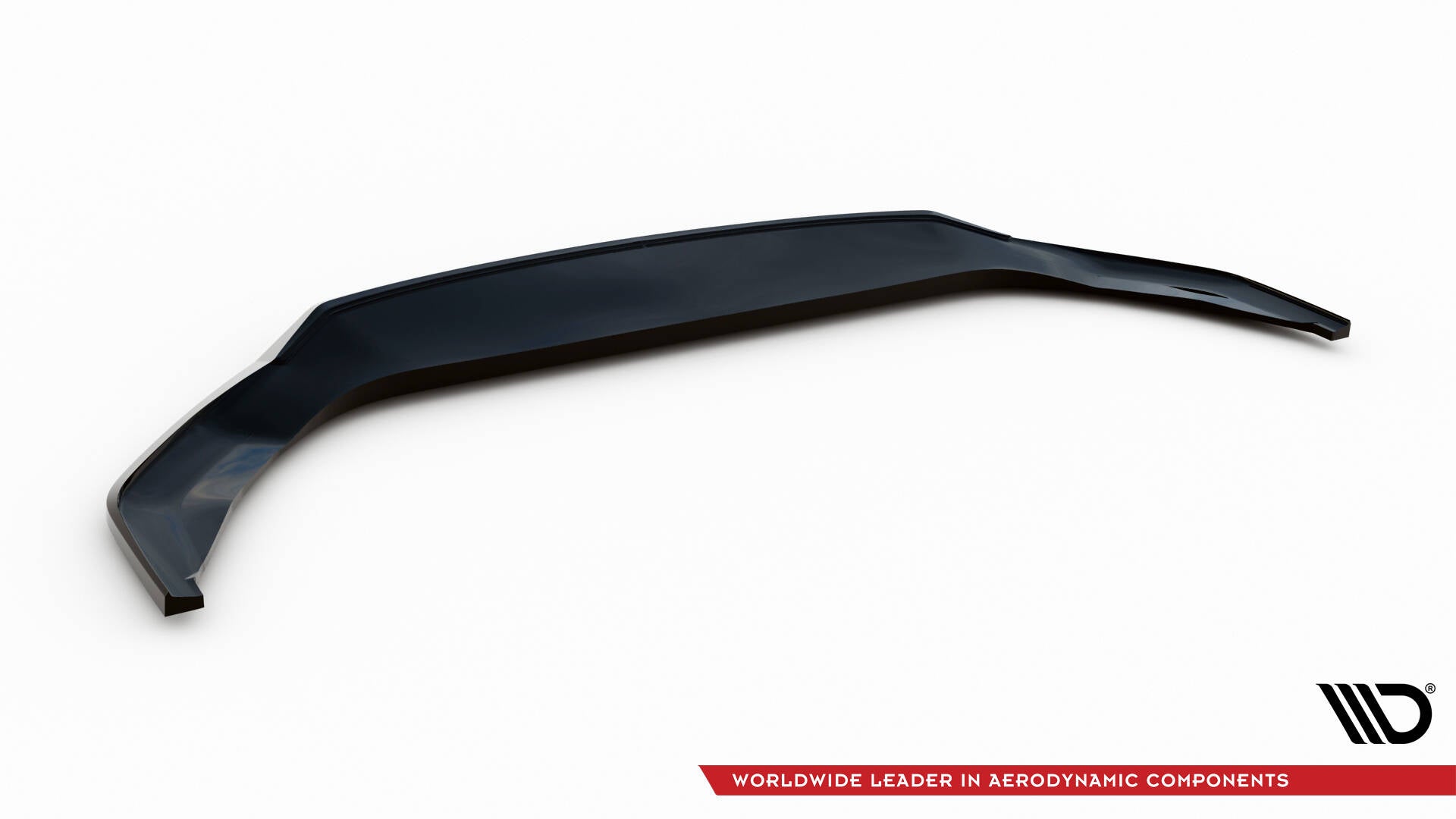 Maxton Design Street+ Spoilerlippe Front Ansatz V.2 passend für VW Jetta GLI Mk7 schwarz Hochglanz
