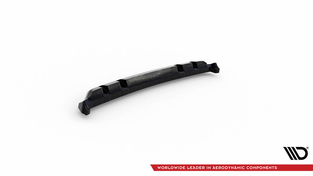 Maxton Design Street+ Mittlerer Diffusor RACE passend für V.1 BMW M340i G20 / G21 Facelift schwarz Hochglanz