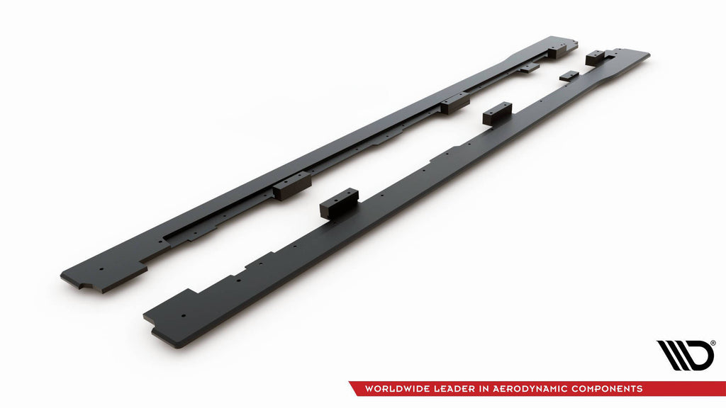 Maxton Design Robuste Racing Street+ Seitenschweller Leisten passend für VW Golf GTI Mk6
