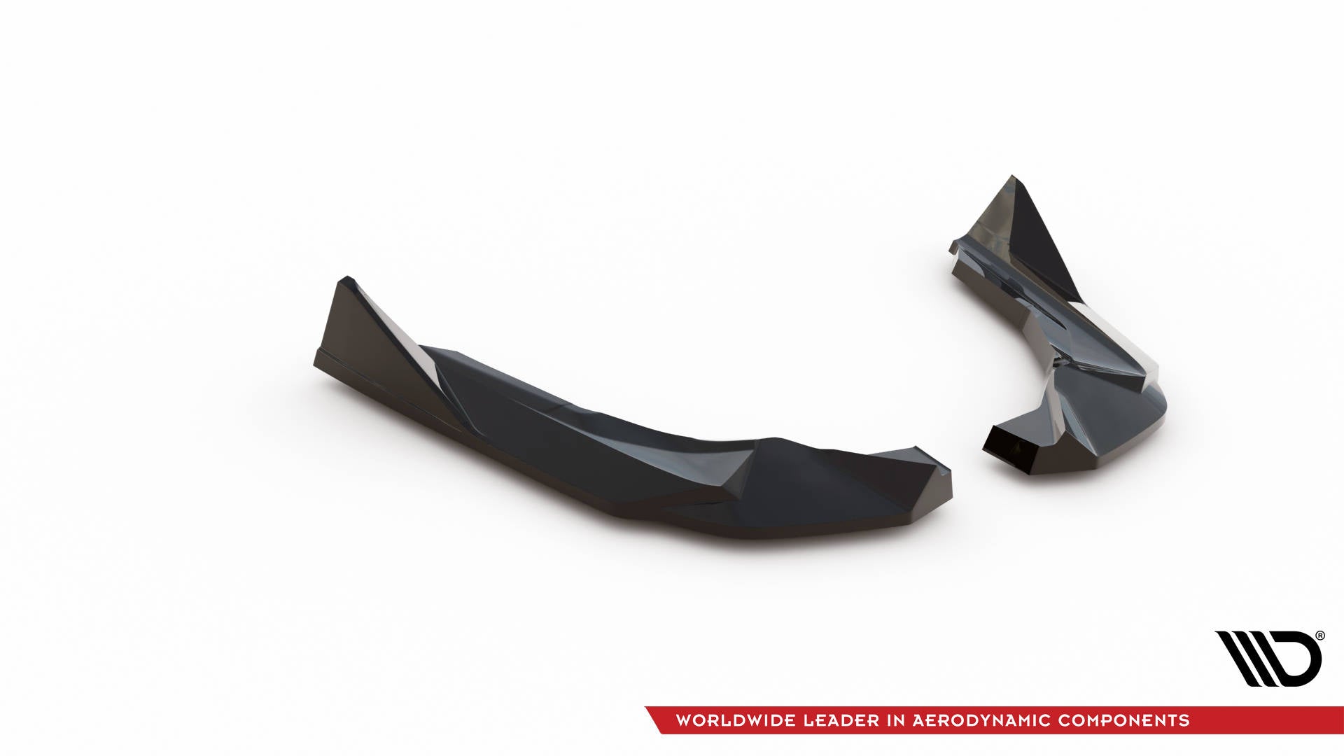 Maxton Design Heck Ansatz Flaps Diffusor V.2 passend für BMW M2 G87 schwarz Hochglanz