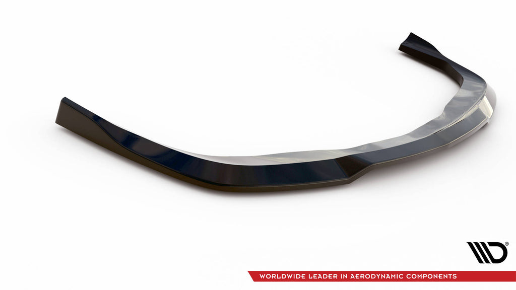 Maxton Design Street+ Spoilerlippe Front Ansatz V.2 passend für Volvo C70 Mk1 schwarz Hochglanz
