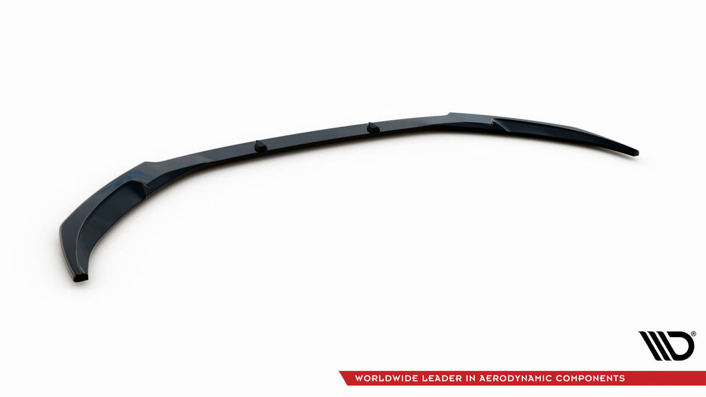 Maxton Design Street+ Spoilerlippe Front Ansatz passend für Jaguar XE R-Dynamic X760 Facelift schwarz Hochglanz