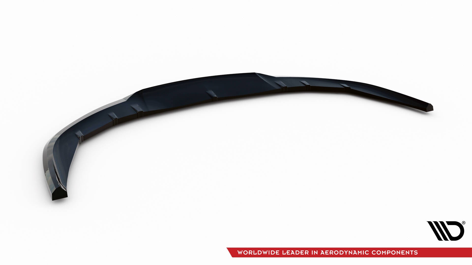 Maxton Design Street+ Spoilerlippe Front Ansatz passend für Porsche Taycan / Taycan 4 / Taycan 4S / Taycan GTS Mk1 schwarz Hochglanz