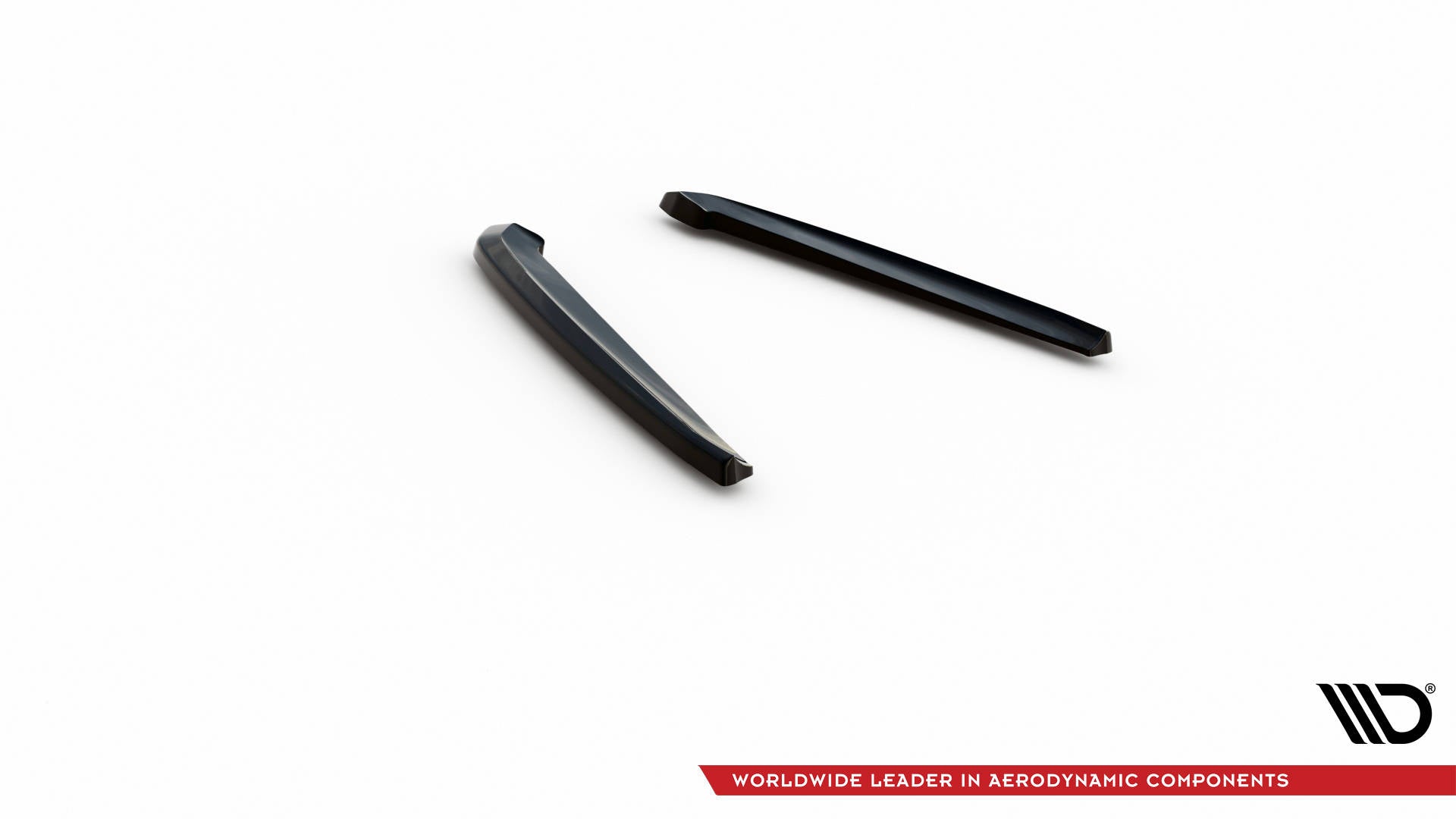 Maxton Design Heck Ansatz Flaps Diffusor passend für Porsche Panamera / Panamera Diesel 970 schwarz Hochglanz